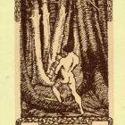 Ex libris - Freund Jenő