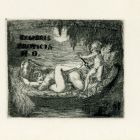 Ex libris - eroticis H( illinger) O( szkár)