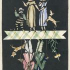 Képeslap - Wiener Werkstätte sorozat