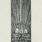 Ex libris - Grastyán Endre kottája