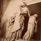 Fénykép - Antonio Canova: Mária Krisztina főhercegnő síremlékének részlete, ffehér márvány, Augustinerkirche, 1805