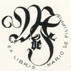 Ex libris - Mario de Filippis