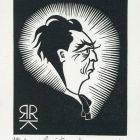 Ex libris - RRK (Radványi-Román Károly) -ipse