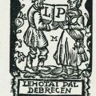 Ex libris - LP Lehotai Pál Debrecen