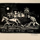 Ex libris - Weisz Imre