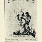 Ex libris - Lenkey Lászlóné