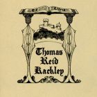 Ex libris - Thomas Reid Rackley