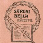 Ex libris - Sárosi Bella könyve