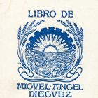 Ex libris - Libro de Muguel-Angel Dieguez (ipse)