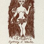 Ex libris - Sindney S. White