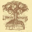 Ex libris - Edith könyve (Rajnai Gáborné)