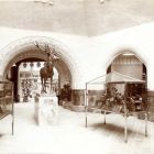 Kiállításfotó - az 1906. évi Milánói Világkiállítás magyar pavilonjának kiállítási udvara