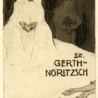 Ex libris - Dr. Gerth-Noritzsch