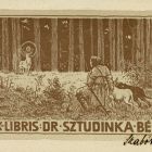 Ex libris - Dr. Sztudinka Béla