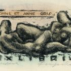 Ex libris - Yvonne et Anne Gris