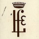 Terv - monogram:  L.F.E.