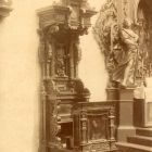 Fénykép - főpapi pad „ Prälatenstuhl", krakkói Corpus Christi bazilika, XVIII. sz.