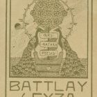 Ex libris - Battlay Geyza