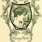 Ex libris - Fanny Hahn