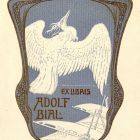 Ex libris - Adolf Bial