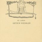 Ex libris - Arthur Roessler