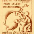 Ex libris - Dr. K. Schulz