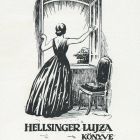Ex libris - Hellsinger Lujza könyve