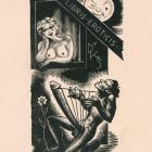 Ex libris - eroticis Dr. KS (Dr. Kerekes Sándor)