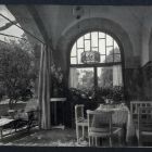 Műlap - veranda és erkély részlete az 1920 körüli időszakból