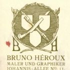 Ex libris - Bruno Héroux (ipse)