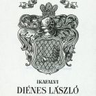 Ex libris - ikafalvi Diénes László