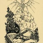 Ex libris - Nagybákay Antal könyve