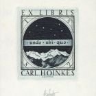 Ex libris - Carl Hoinkes