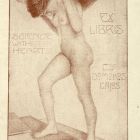 Ex libris - Dr. Domokos Lajos