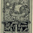 Ex libris - Ex libris W. L. Busse