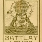 Ex libris - Battlay Geyza