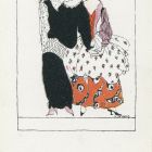 Képeslap - Wiener Werkstätte sorozat