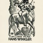 Ex libris - ph. Mr. Hans Winkler