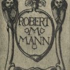 Ex libris - Robert M Mann