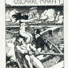 Ex libris - Questo libro é la proprietá di Oscarre Márffy