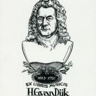 Ex libris - musicis H .G .van Dyk