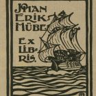 Ex libris - Johan Erik Hübe