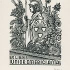 Ex libris - Junior Emerici Antal