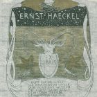 Ex libris - Ernst Haeckel