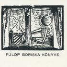 Ex libris - Fülöp Boriska könyve