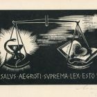 Grafika - Salus aegroti suprema lex esto!