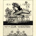 Ex libris - Walter von zur Westen