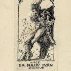 Ex libris - vitéz dr. Nagy Iván