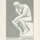 Ex libris - Zerkovitz Zsigmond könyve