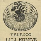 Ex libris - Tedesco Lili könyve